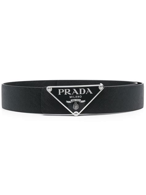 prada big logo belt|prada belt for women.